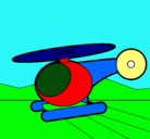 Dibujo Helicóptero pequeño pintado por lautarooo