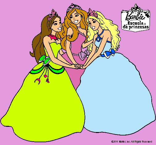 Barbie y sus amigas princesas