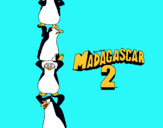 Dibujo Madagascar 2 Pingüinos pintado por klfghjjjjjjj