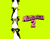 Dibujo Madagascar 2 Pingüinos pintado por nohemi_12