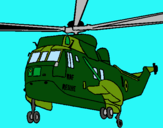 Dibujo Helicóptero al rescate pintado por viopx