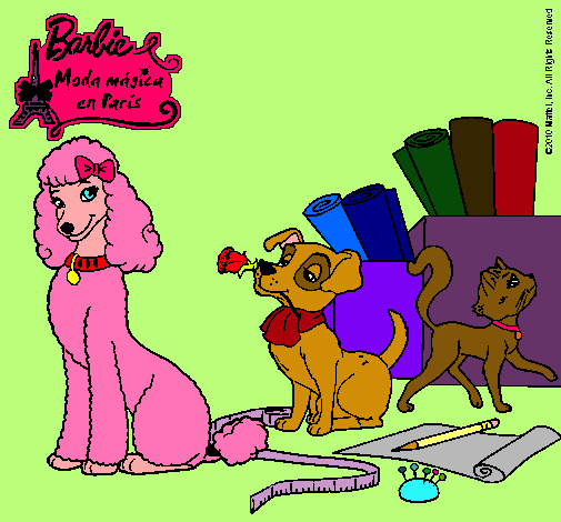 La mascota de Barbie