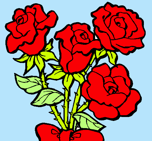 Ramo de rosas