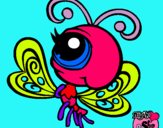 Dibujo Mariposa Littlest Pet Shop 2 pintado por skiper9