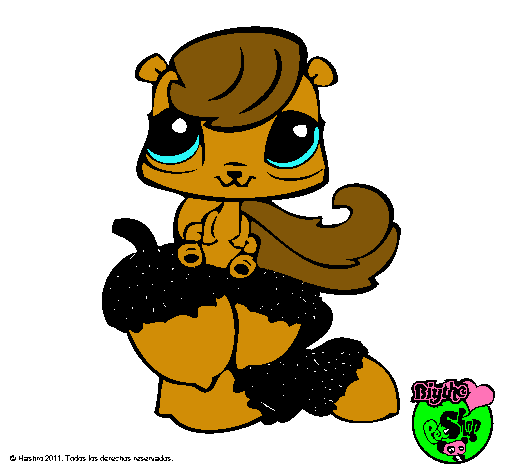 Ardilla Littlest Pet Shop