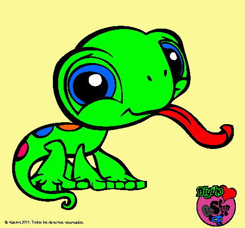 Lagarto Littlest Pet Shop