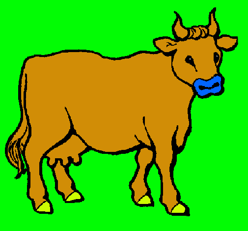 Dibujo Vaca pintado por Benjamin3