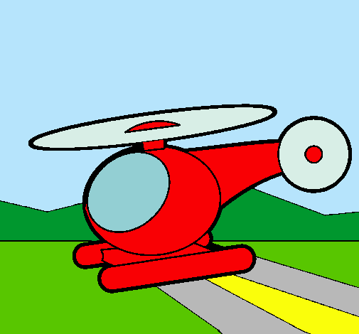 Helicóptero pequeño