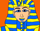 Dibujo Tutankamon pintado por emilydasha