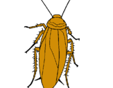 Dibujo Cucaracha pintado por urielzaid