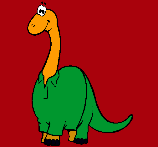 Diplodocus con camisa