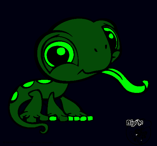 Lagarto Littlest Pet Shop