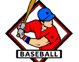 Dibujo Logo de béisbol pintado por manuk