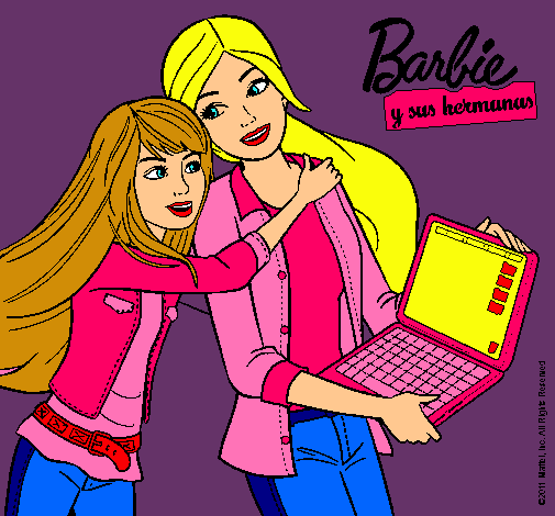 El nuevo portátil de Barbie