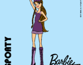 Dibujo Barbie Fashionista 4 pintado por 012345678910