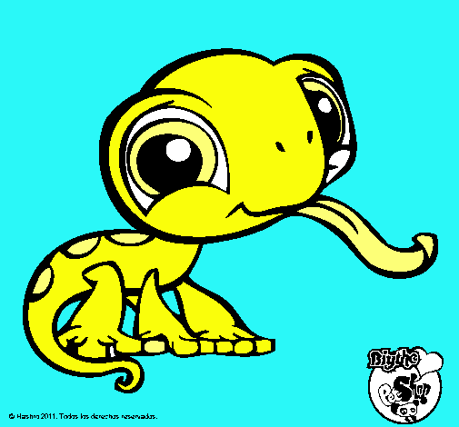 Lagarto Littlest Pet Shop