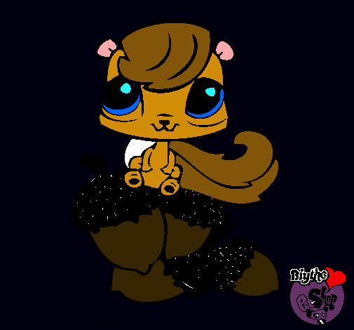 Ardilla Littlest Pet Shop