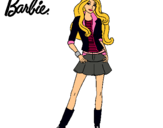 Dibujo Barbie juvenil pintado por dulcedeleche