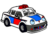 Dibujo Herbie Taxista pintado por lalo15286
