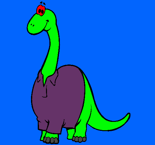 Diplodocus con camisa