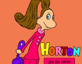 Dibujo Horton - Sally O'Maley pintado por lindaclu