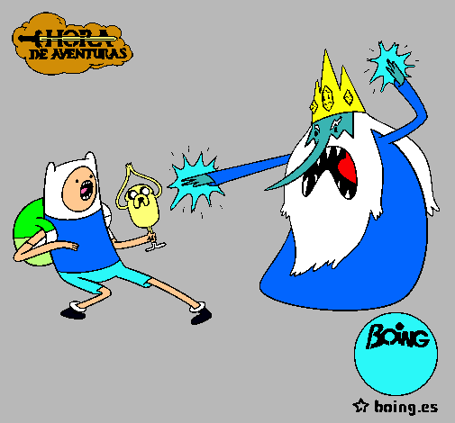 Rey Hielo contra Finn