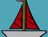 Dibujo Barco velero pintado por wuilli