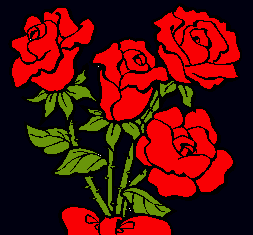 Ramo de rosas