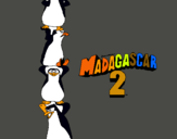 Dibujo Madagascar 2 Pingüinos pintado por hgjghjtjyeku