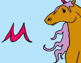 Dibujo Unicornio pintado por matilda6s