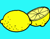Dibujo limón pintado por juanito2