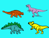 Dibujo Dinosaurios de tierra pintado por TININI