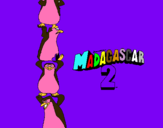 Dibujo Madagascar 2 Pingüinos pintado por Ivansito