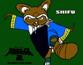 Dibujo Shifu pintado por ALDAHIR