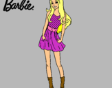 Dibujo Barbie veraniega pintado por gwewt