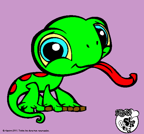 Lagarto Littlest Pet Shop