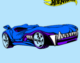 Dibujo Hot Wheels 3 pintado por foner