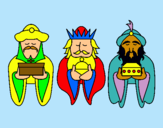 Dibujo Los Reyes Magos 4 pintado por yousselyn