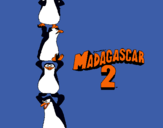 Dibujo Madagascar 2 Pingüinos pintado por chazz31