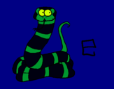 Dibujo Serpiente pintado por edvjklrjgHWE