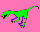 Dibujo Velociraptor II pintado por jonelloco15