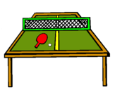 Dibujo Tenis de mesa pintado por caro_4325