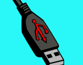 Dibujo USB pintado por Sther