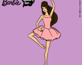Dibujo Barbie bailarina de ballet pintado por barmartan