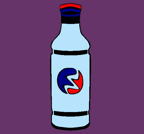 Dibujo Botella de refresco pintado por catarinita10