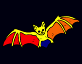 Dibujo Murciélago volando pintado por iker2004gggu