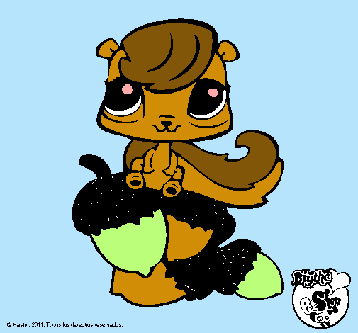 Ardilla Littlest Pet Shop