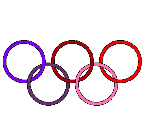 Dibujo Anillas de los juegos olimpícos pintado por jime8175