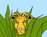 Dibujo Guepardo pintado por Leopardo