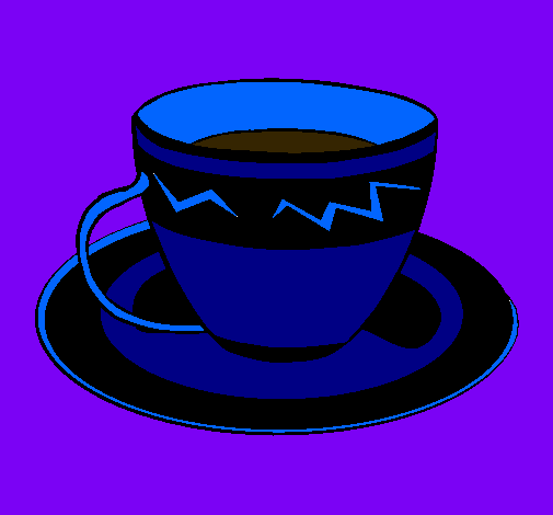 Dibujo Taza de café pintado por catarinita10